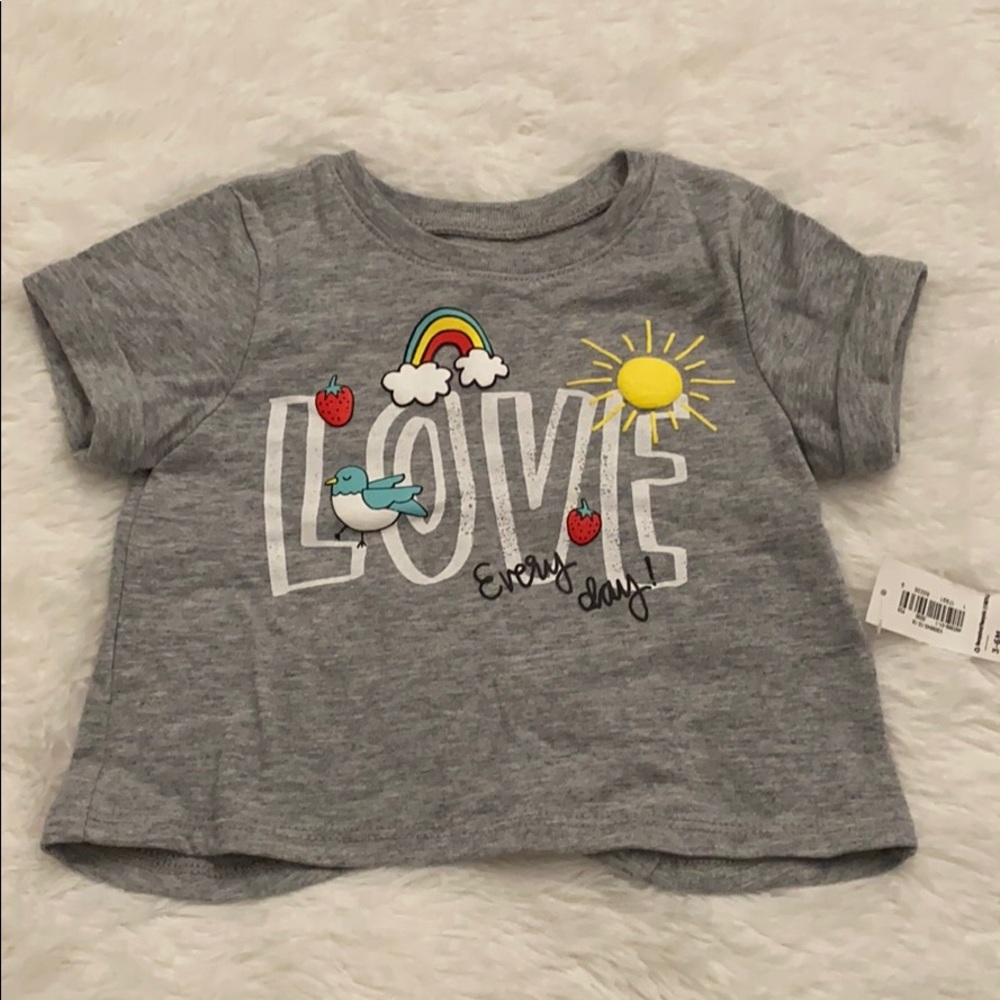 ON Graphic open back Tee